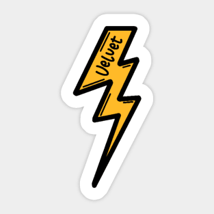 Brooklyn 99 Velvet thunder Sticker